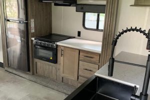 Camper kitchen